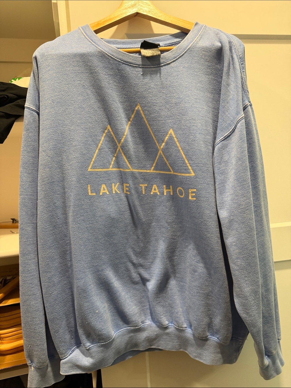 Lake Tahoe Crewneck Sweatshirt - Light Blue